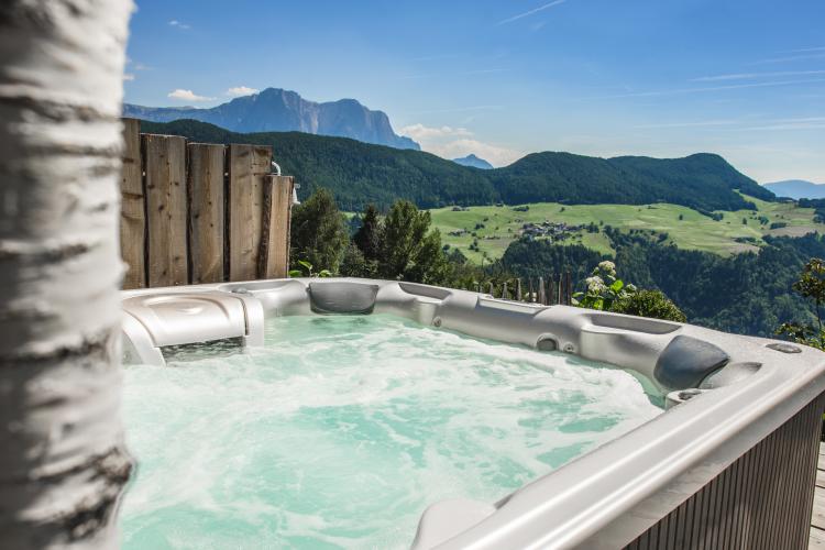 Privater Whirlpool für unsere Chaletlodges