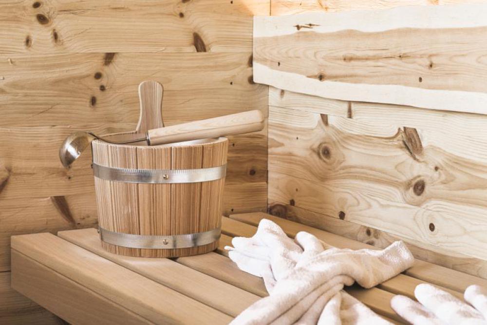 Sauna im Naturchalet