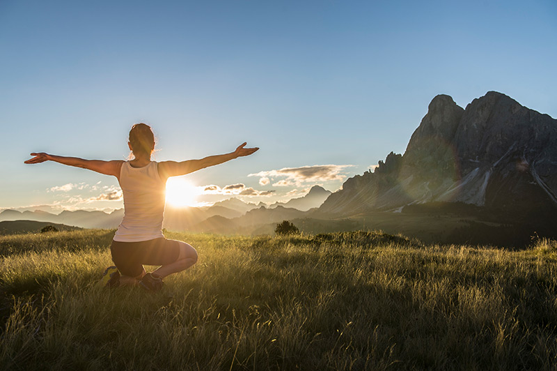 Balance Benessere equilibrio nelle montagne